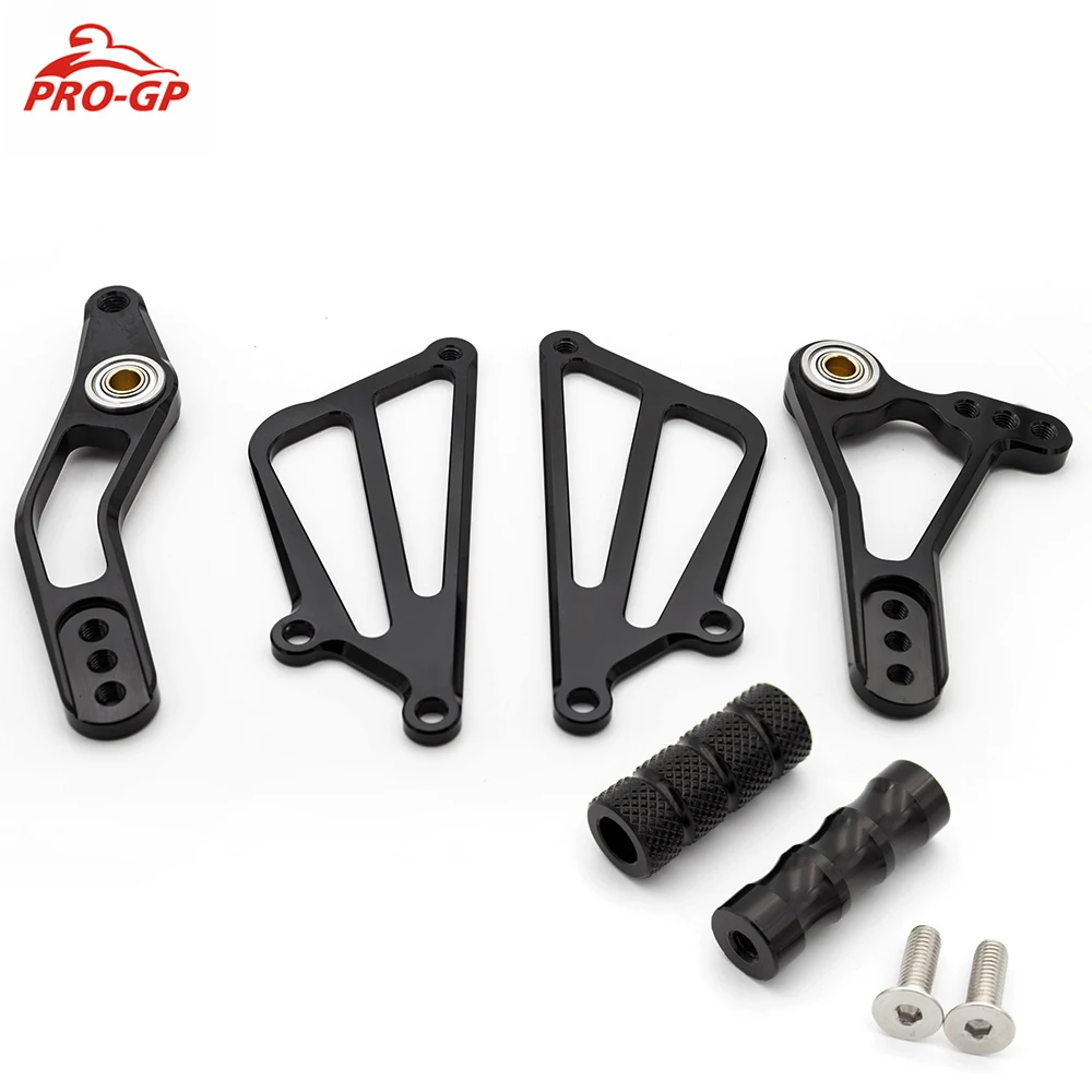 

Front Rear Passenger Footrest Foot Pegs Bracket Set For Triumph Speed Triple T595, T509, 955i 1050 Motorcycle Accessories