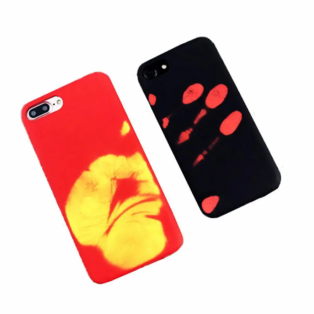 

DSstyles Cool Thermal Color Discoloration Phone Cover Suitable for iPhone7/8 Plus Case
