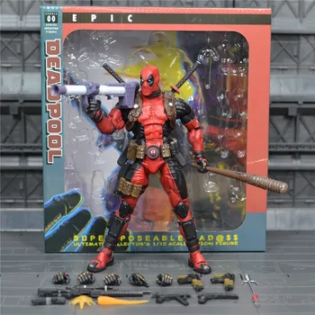 

Classics 19cm Deadpool Action Figure PVC Doll Model KO's NECA 8" Ultimate Special Features Super Poseable Toys Collection Model