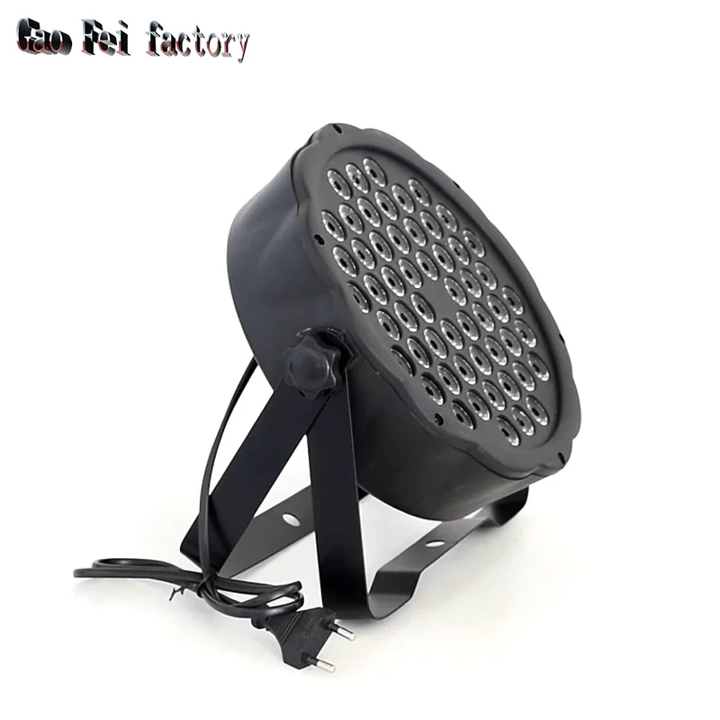 Миниатюрное сценическое освещение Par Led RGB высокого качества плоская