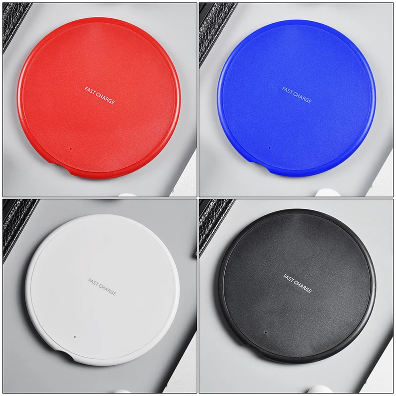 

10W Fast Wireless Charger for Samsung Galaxy S9/S9+ S8 S7 Note 9 S7 Edge USB Qi Charging Pad for IPhone XS Max XR X 8 Plus