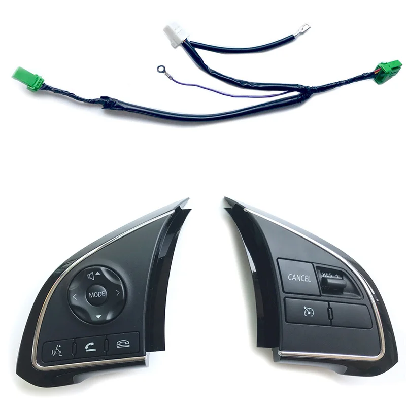 

For Mitsubishi Outlander 2016 2017 2018 Xpander Cruise Control Switch Steering Wheel Control Switch Button Audio Volume Switch