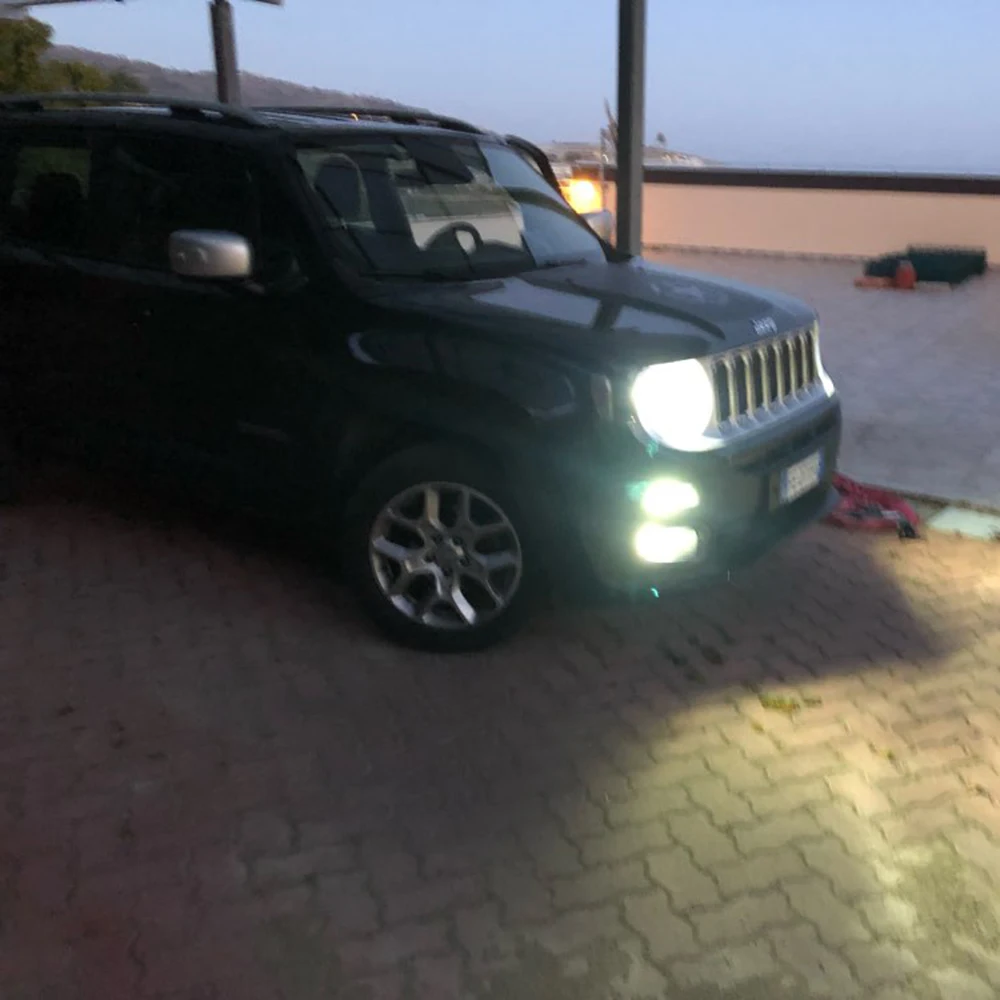 6000K Xenon Белый CAN-bus Светодиодный дневной ходовой свет DRL лампы для-up Jeep Renegade 12v 1157 светодиодный P21/5 W BAY15d Автомобильный светодиодный
