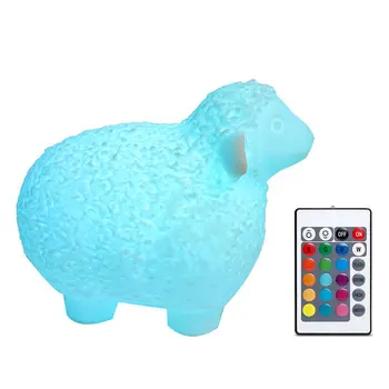 

Beautiful Decoration Exquisite Printing Moon Light Led Three D Moon Light Sheep Lamp Strange Moon Light