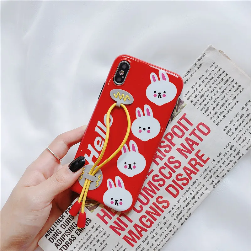 Южная Корея милый 8plus iPhone X чехол для телефона X S max x r iPhone X/7