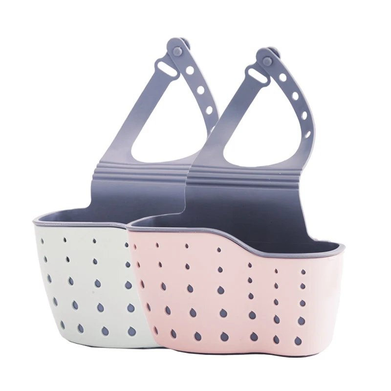 Adjustable Sink Shelf Soap Sponge Drain Rack Bathroom Holder Storage Kitchen Organizer Basket Wash Accessories | Дом и сад