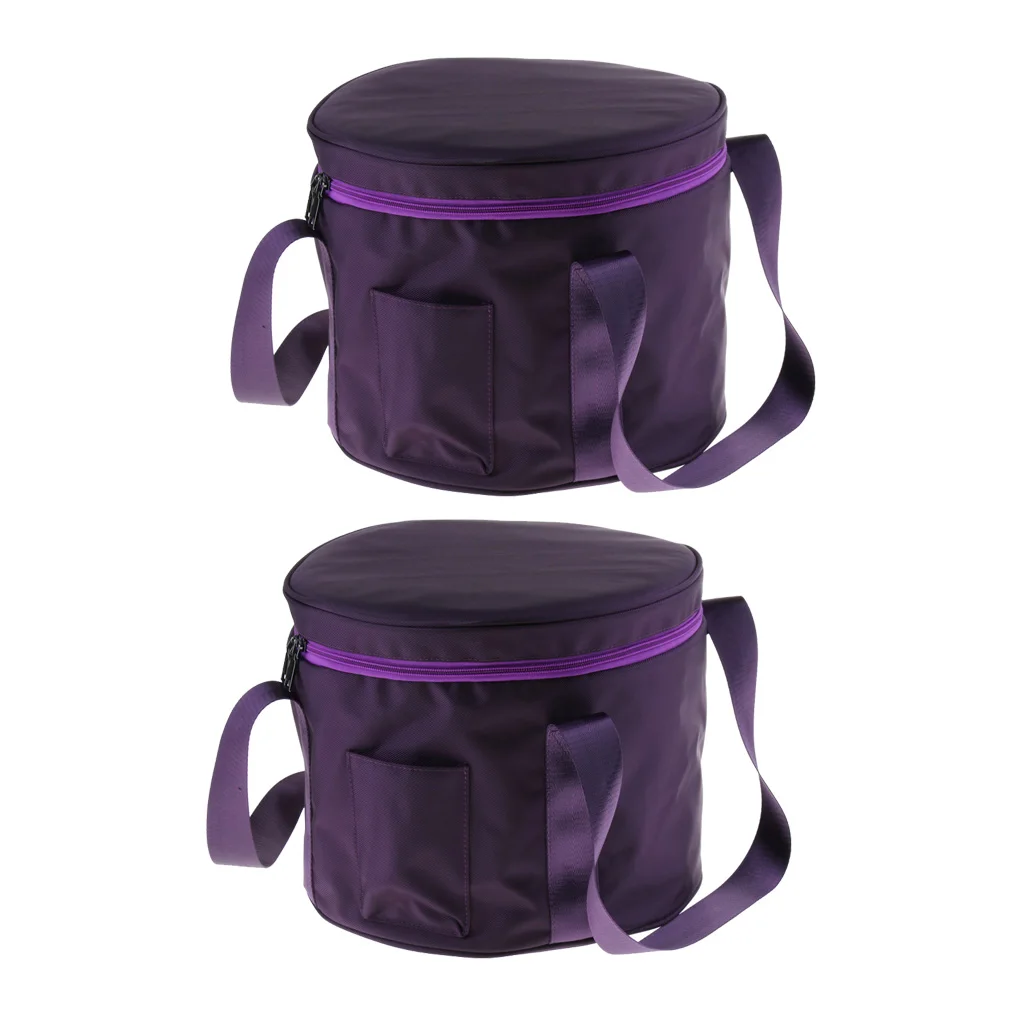 

11 Inch Purple Color Carrying Case Bag For Putting Crystal Singing Bowl (Pack of 2)