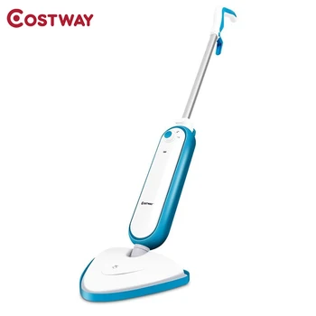 

Brand 1500W Electric Steam Mop Floor Carpet Tile Cleaning Machine Triangle Swivel Mop Head 13 OZ Water Tank Carpet Cleaner