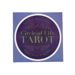 Divination Circle Of Life Tarot Card Augur Card Game Prophecy Oracle Cards