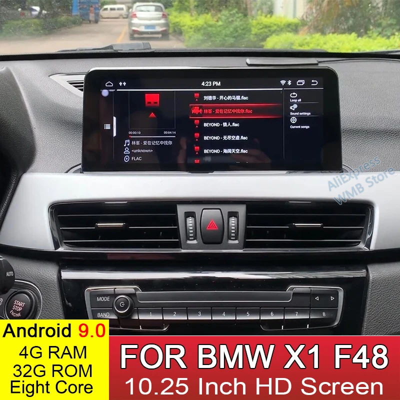 Android 9,0 8 ядер 4 + 32 ГБ стерео радио для BMW X1 F48 2015 ~ 2020 Автомобильный мультимедийный плеер Авто GPS навигация с NBT системой|Мультимедиаплеер для авто| | АлиЭкспресс