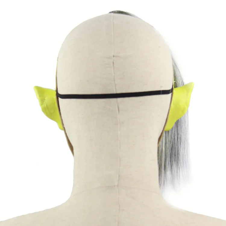 Horror Green Face Clown Mask Halloween Christmas Latex Mask Head Cover 4