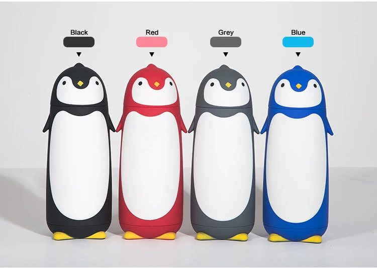 VILEAD Пингвин термос из нержавеющей стали термосы Мультфильм Термос портативный термоизолированная кружка Детская Бутылочка для питья