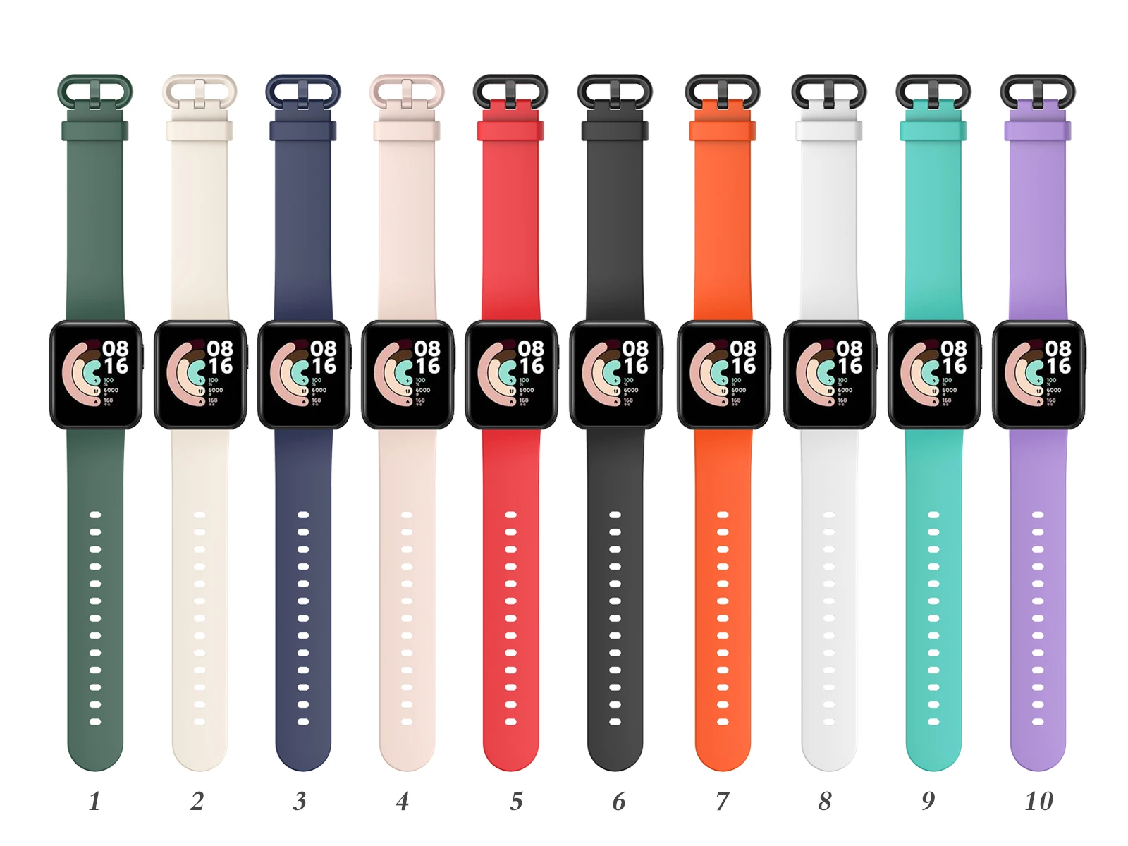 Correa de repuesto para XiaoMi Mi Watch Lite, pulsera deportiva suave para  XiaoMi RedMi Watch, en stock