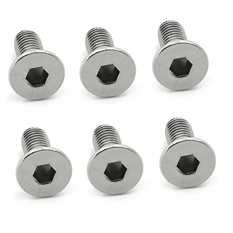 Brake Disc Rotor RETAINING SCREWS BOLTS 2/4/6 For BORA CADDY CORRADO EOS GOLF JETTA LUPO NEW BEETLE PASSAT PHAETON POLO UP brake disc screw
