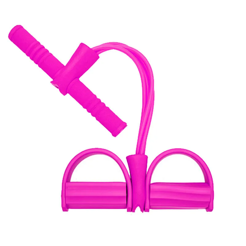 Tube Fitness Resistance Band Elastic Rope Exercise Equipment for Yoga Pilates Workout Latex Pull Rope Abdominal Fitness Belt