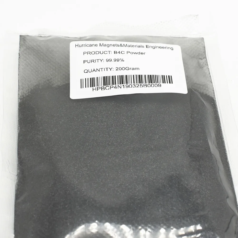 

B4C Powder Boron Carbon 4N High Purity 99.99% for Research and Development Element Metal Ultrafine Powder 200G