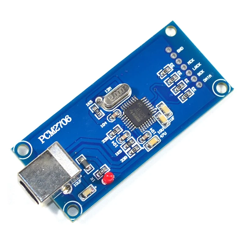 KYYSLB усилитель PCM2706 дочь карты(Imanero Италия размер) I2S внешний декодер DAC поддерживает WINXP WIN7~ 10 MAC или мобильный OTG