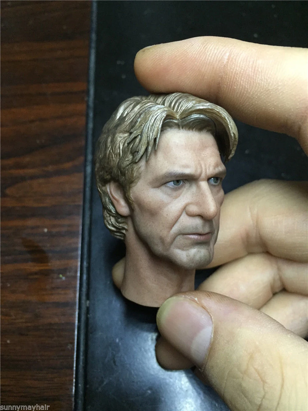 1/6 Scale Harrison Ford Han Solo Male Head Carving The Force Awakens Head Sculpt F 12" Male Figures Doll