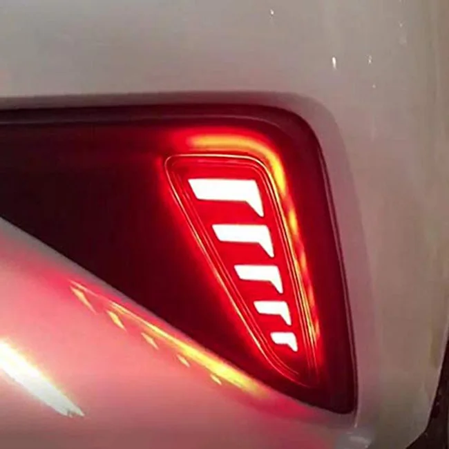 Автомобильный задний бампер туман светодиодный BrakeTail светильник для Toyota CH-R