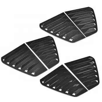

Pair of Side Vent Window Scoop Louver Trim Car Modification Fit for VW R Mk7/Mk7.5 2013-2020 car styling accessories