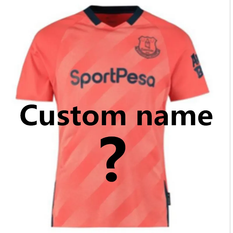 19 20 EVERTON футбольная футболка оранжевая футбольная рубашка KEAN RICHARLISON SIGURDSSON GOMES KEANE BERNARD WALCOTT CENK TOSUN DELPH boy - Цвет: shirt