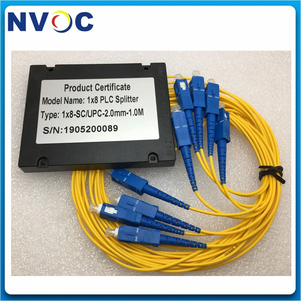 GPON 1*8 1*16 волоконно оптические ПЛК ABS сплиттеры/муфты с SC/LC/FC UPC 1X8 1X16 1M 2 0 ММ LC/SC/FC/ST APC