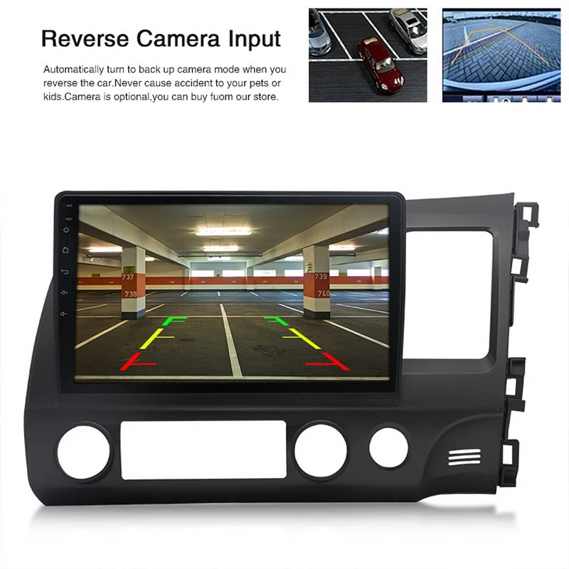 Автомобильный мультимедийный плеер на Android 10 0 с 9 &quotсенсорным экраном Wi Fi 1 + 16/2 32