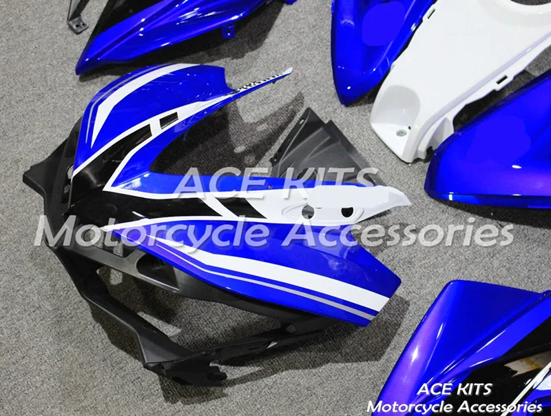 Мотоциклетный обтекатель abs, пригодный для Yamaha R25 R3 корпусные детали плесень синий ACEKITS Магазин № 0160