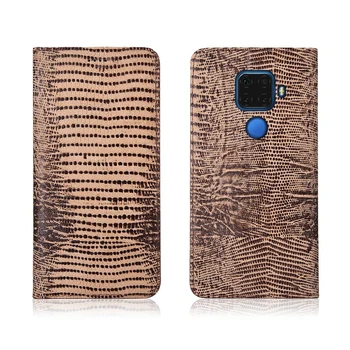 

Lizard Pattern Genuine Leather Phone Case Funda For Nubia Redmagic 5G/Nubia Play Flip Phone Cover Coque Card Slot Holder Capa