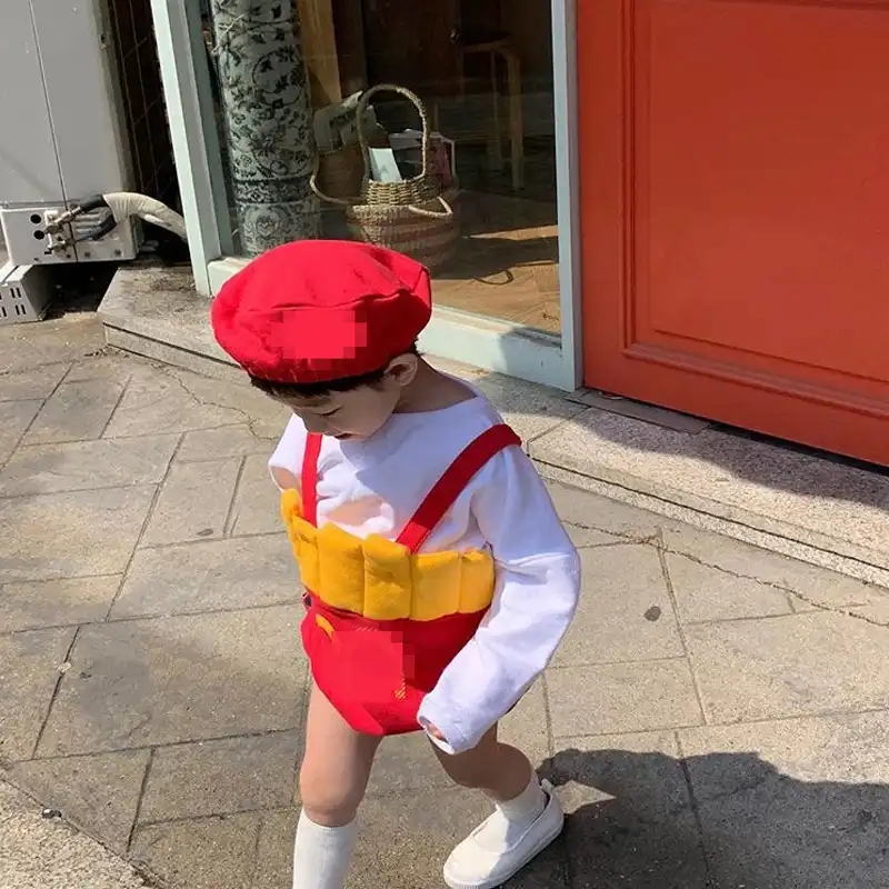 新生児服フライドポテトコスプレハロウィン服クリスマス男の子ロンパース子供衣装感謝祭9 12月 Aliexpress