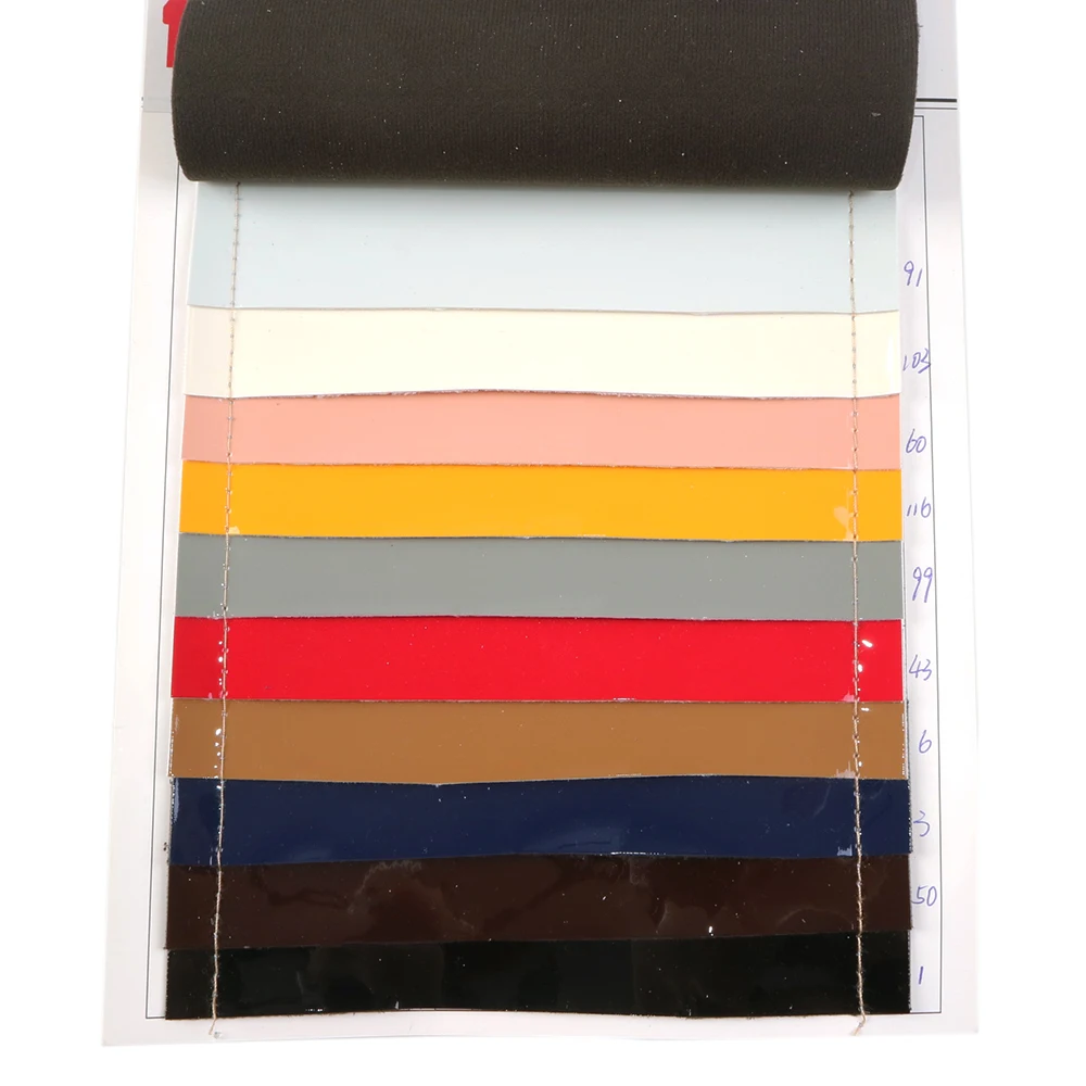 david angie 20*34cm Plain Color Mirror Faux Synthetic Leather DIY Bows Handbags Phone Cover Handmade Materials,1Yc8251