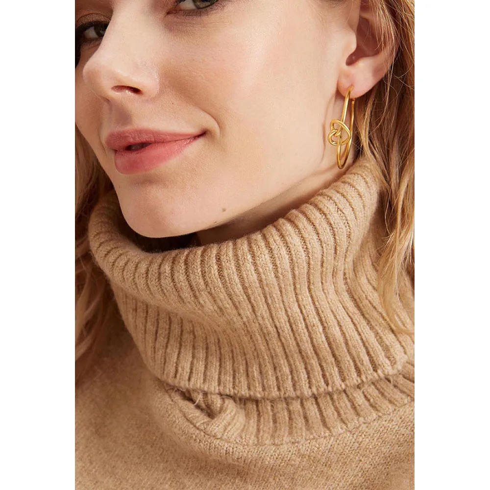 Серьги кольца Exclaim 034G2514E женские