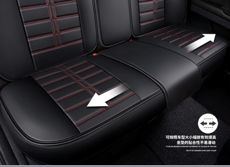Новые чехлы для автомобильных сидений из искусственной кожи для mitsubishi asx carisma Eclipse Cross galant l200 lancer 9 10 ex ix x montero PAJERO Outlander