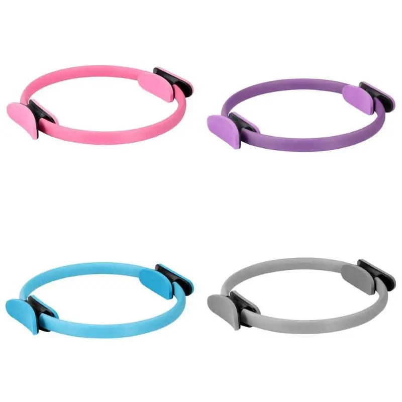 Mmini Magic Yoga Circle прочный ПП двойное сцепление Пилатес кольцо для мышц набор