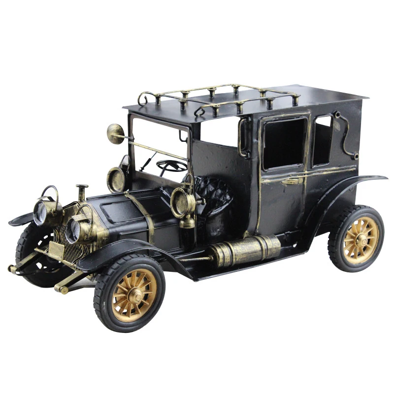 Винтажная Классическая Миниатюрная модель автомобиля в стиле ретро