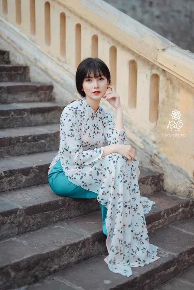

tailored aodai vietnam clothing cheongsam aodai vietnam dress vietnamese traditionally dress long sleeves cheongsam dress 2 pcs