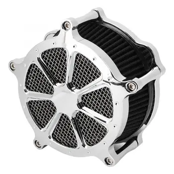 

Motorcycle Electrosilverin Air Filter Replacement Accessories Fit for XL1200C/XL1200L/XL1200CX1996-2019 Motorcycle Modification