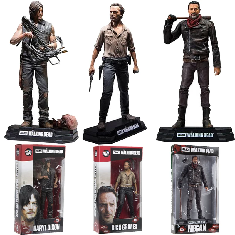 

The Walking Dead ARick Daryl Negan Action Figure Collectible Model Toy