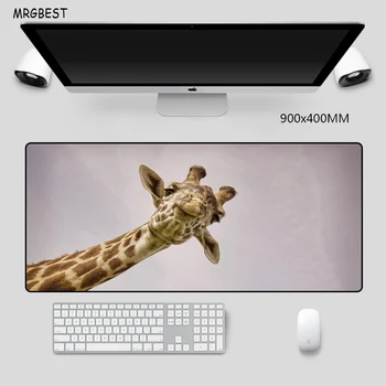 

MRGBEST Gaming Mouse Large XXXL Animal Giraffe Pattern Printed Mousepad Anti-slip Durable Rubber Laptop Desk Pads Game Gear