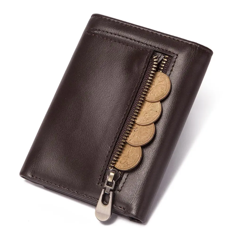 Leather Zip Pouch Wallet | Harber London