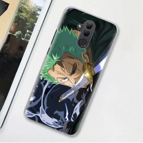 04 Аниме one piece Луффи Зоро чехлы для телефонов huawei mate 20 Pro 10 20 30 Lite P30 Pro P30 P20 Lite P10 Lite жесткий чехол - Цвет: 04
