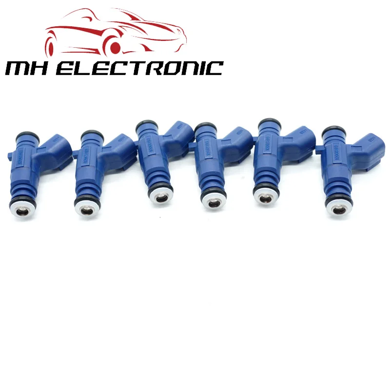 MH Электронный 0280156300 топливный инжектор для Cadillac CTS Pontiac, SUZUKI для Chevrolet Malibu Equinox Captiva Commodore Holden - Цвет: 6 pieces