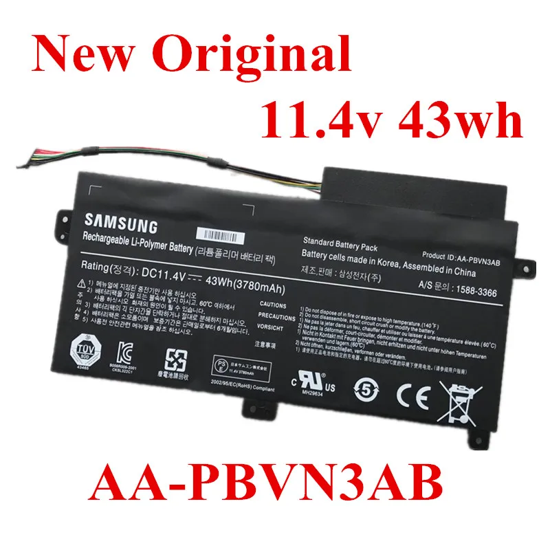 Сменный литий-ионный аккумулятор для ноутбука samsung AA-PBVN3AB NP370R4E 470R5E 450R5V 510R5E 11,4 v 43wh