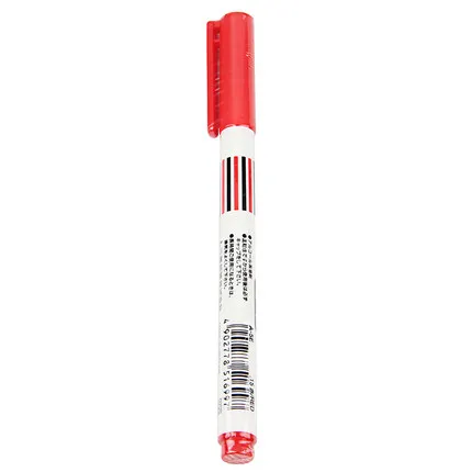3pcs UNI Oily Marker A-5E 0.7-0.9mm Marker Environmental Protection Quick-Drying Poster Advertising Pen CD Pen - Цвет: Красный