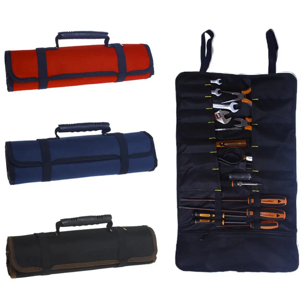 Многофункциональная сумка из Оксфордского холста, инструмент для ремонта рулонов, практичный инструмент с ручками для переноски, 3 цвета, Новинка