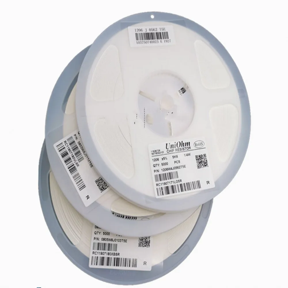 5000 Stück 0805 1% SMD 1/8W 0R ~ 10M Chip-Widerstand 0 1 2 3,3 4,7R 10R 100R 220R 330R 470R 1K 4,7K 10K 47K 100K 0 10 100 330 470 Ohm – Detail 3