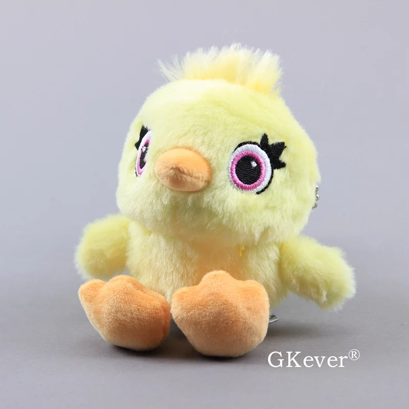 Kawaii Story 4 fokry Ducky брелок Подвеска Милая желтая утка мультфильм плюшевые игрушки Аниме кукла Дети Рождественский подарок на день рождения