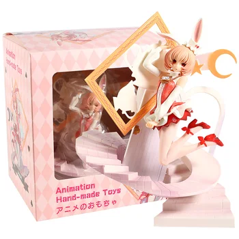 

New Anime Figure Myethos FairyTale-Another- Alice White Bunny Girl 1/8 Scale PVC Action Collection Toy Model Doll Gift