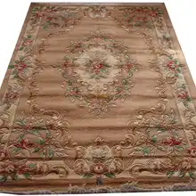 Античный ковер машины машинная стирка французский около машина сделано из толстого плюша, сотканный