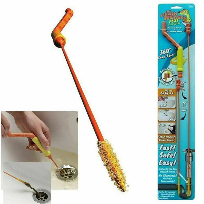 

Rotating channel dredge artifact weasel cleaning drainage dredging agent for hair waste dredging household cleaning appliances